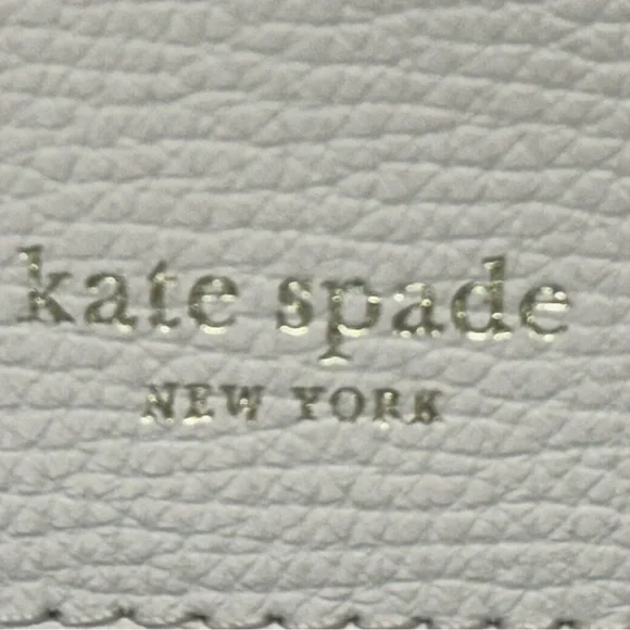 Kate Spade Mini Card Wallet, Cream, Like New - Picture 6 of 6